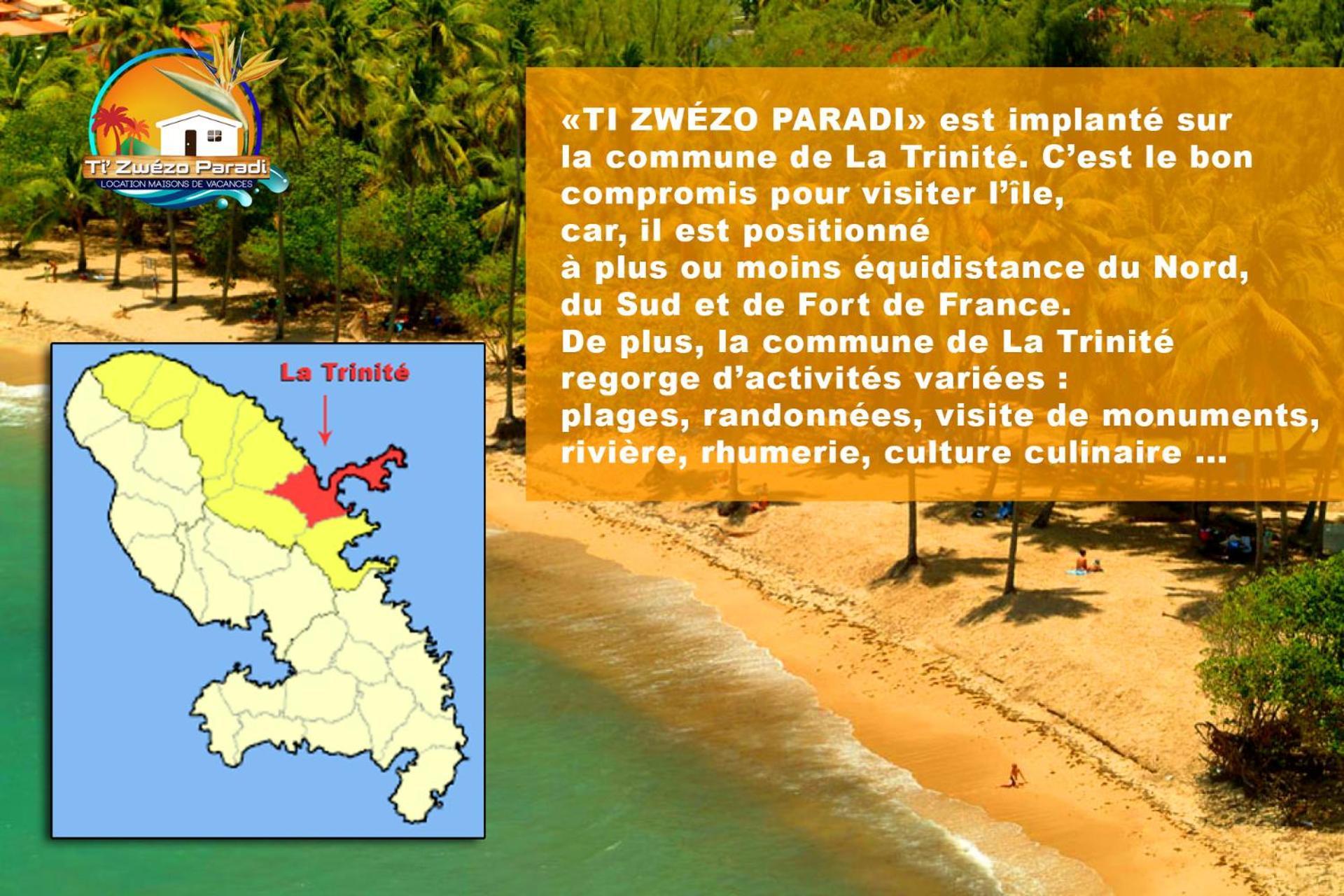 F3 Hibiscus - Piscine Chauffee - Vue Mer - 9 Min De La Plage - Ti Zwezo Paradi La Trinité Exterior foto