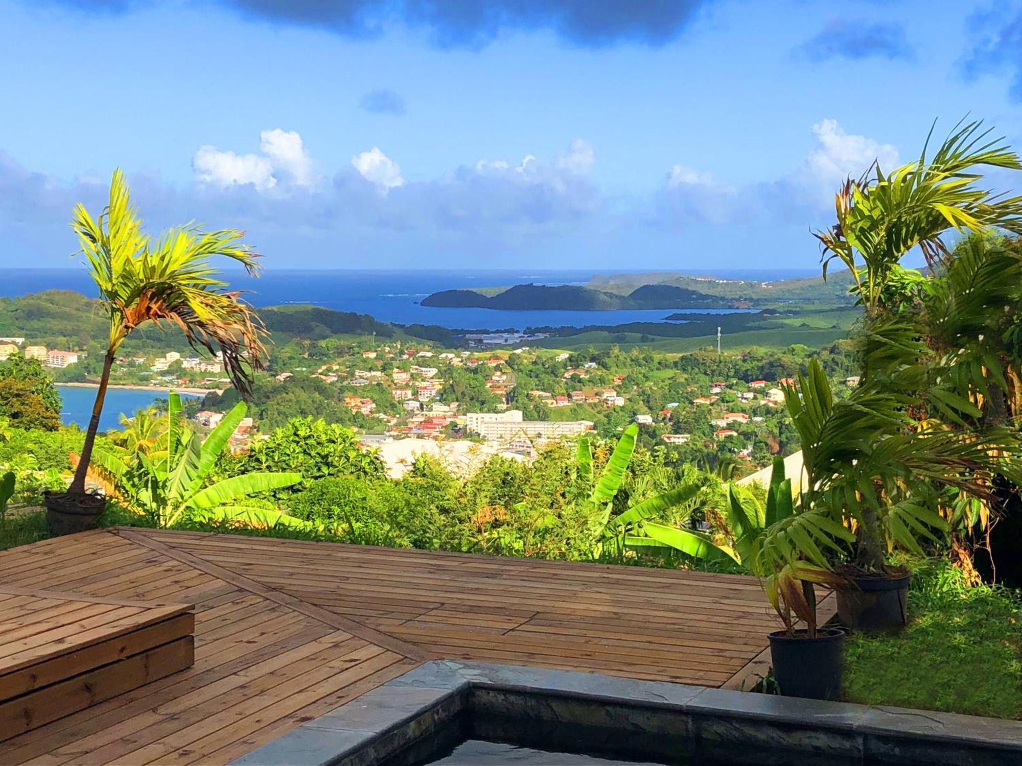 F3 Hibiscus - Piscine Chauffee - Vue Mer - 9 Min De La Plage - Ti Zwezo Paradi La Trinité Exterior foto